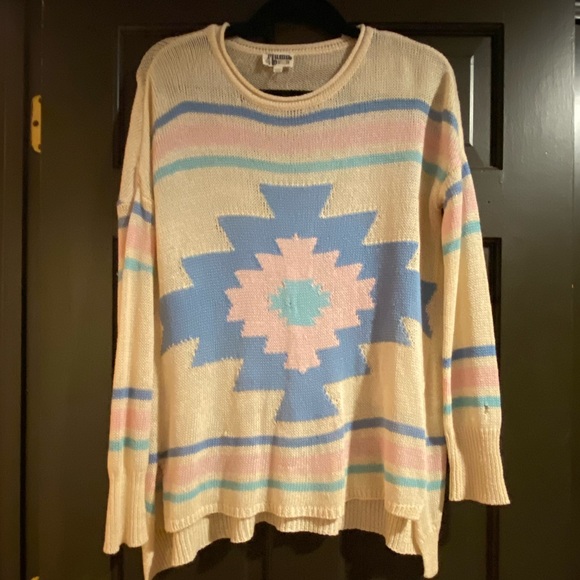 Show Me Your MuMu Aztec Bonfire Sweater XS - Picture 7 of 14